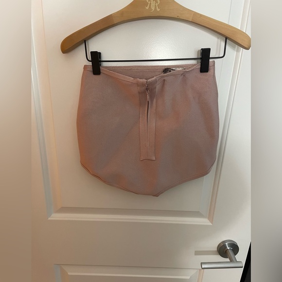 Size Medium House of CB sheer panelled bandage dress with under garment - Picture 4 of 5